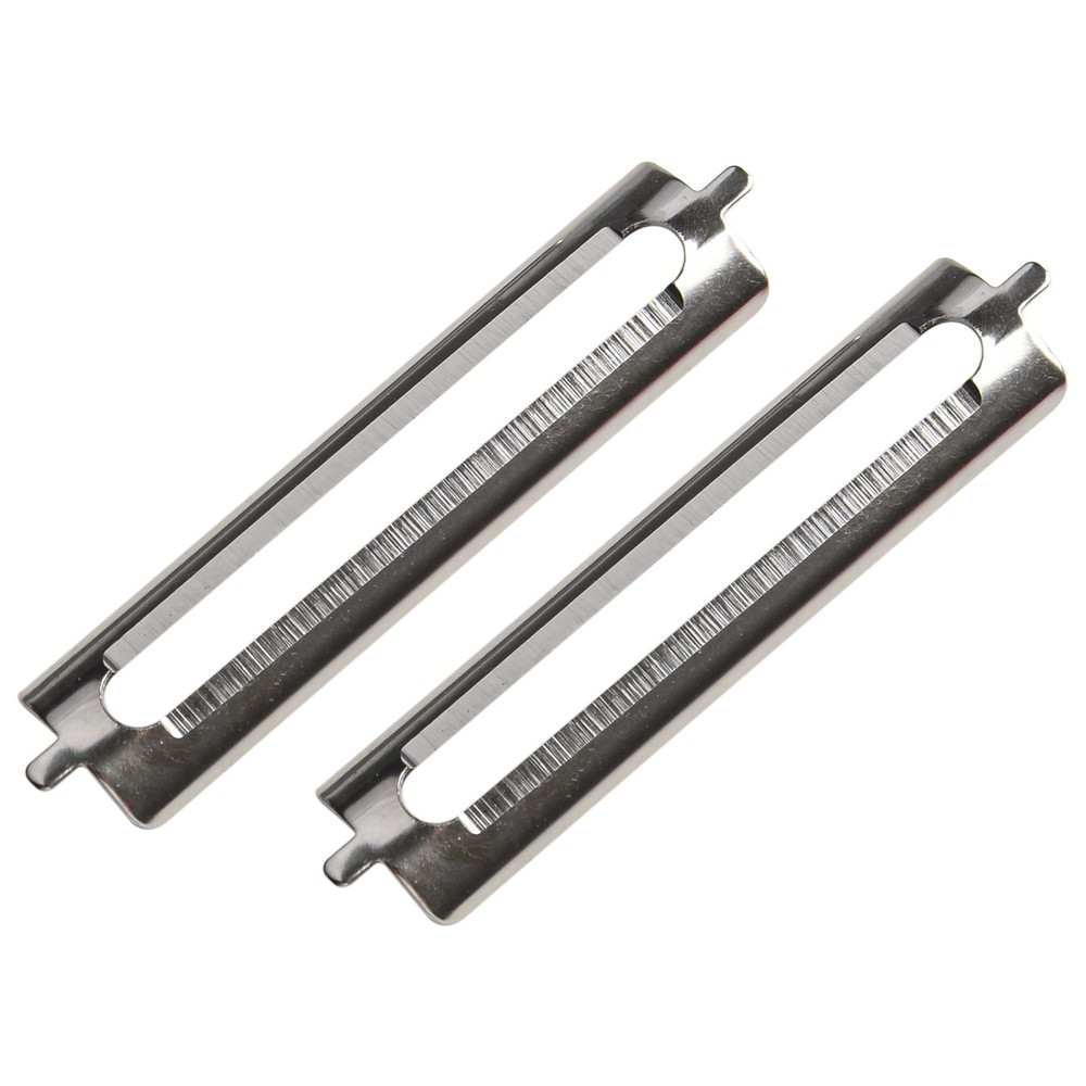Stainless Steel Single-sided Flat Blade Multifunctional Peeling Blades Replace