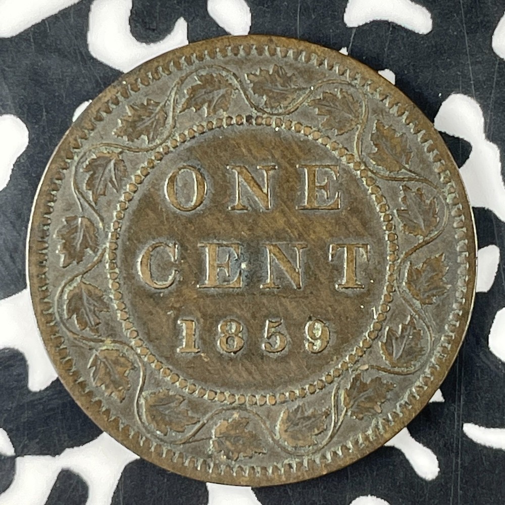1859 Canada Large Cent Lot#C9972 Nice!