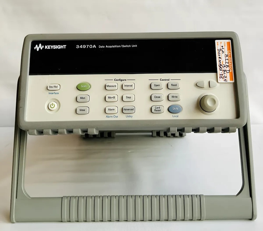 Keysight 34970A Data Acquisition Switch Unit Mainframe No Modules Tested