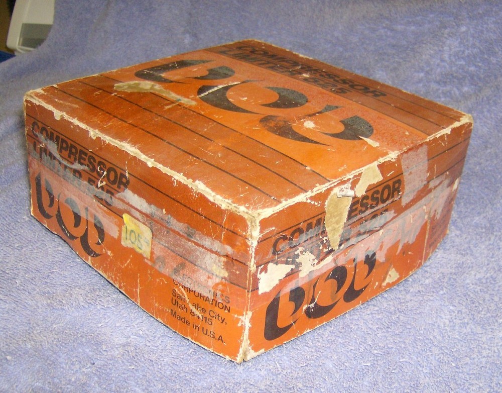 vintage Vintage DOD Compressor Limiter 525 EMPTY BOX ONLY