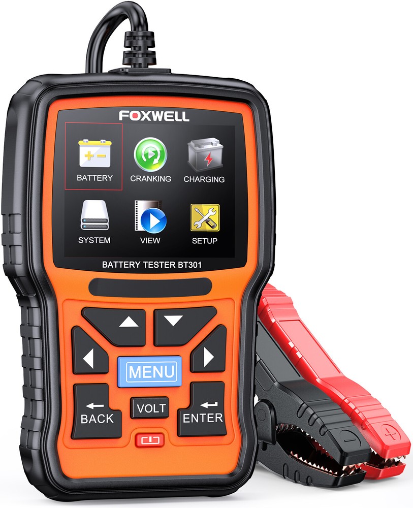 FOXWELL BT301 Auto Battery Tester Electrical System Diagnostic & Analysis Tool