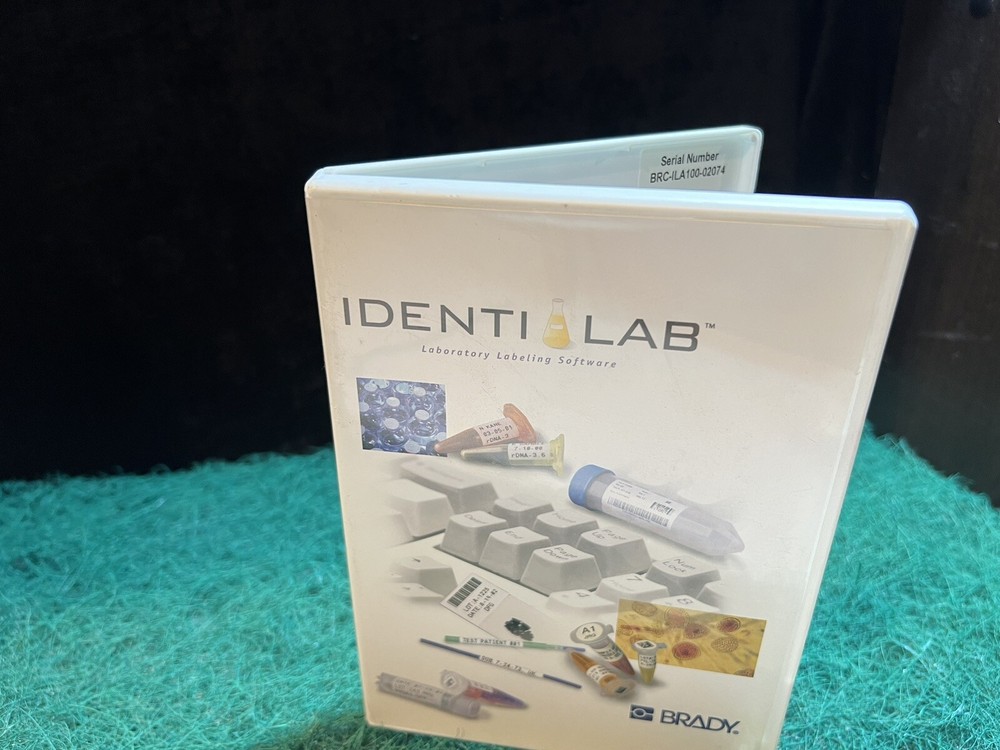 BRADY IDENTILAB LABORATORY LABELING SOFTWARE