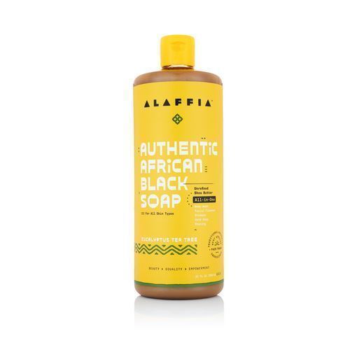 Black Soap Eucalyptus Tea Tree 32 Oz By Alaffia