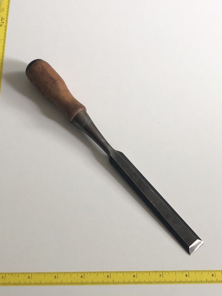Stanley Everlasting Chisel No.20 Rare 3/4” Antique Tool CabinetMaker Carpenter