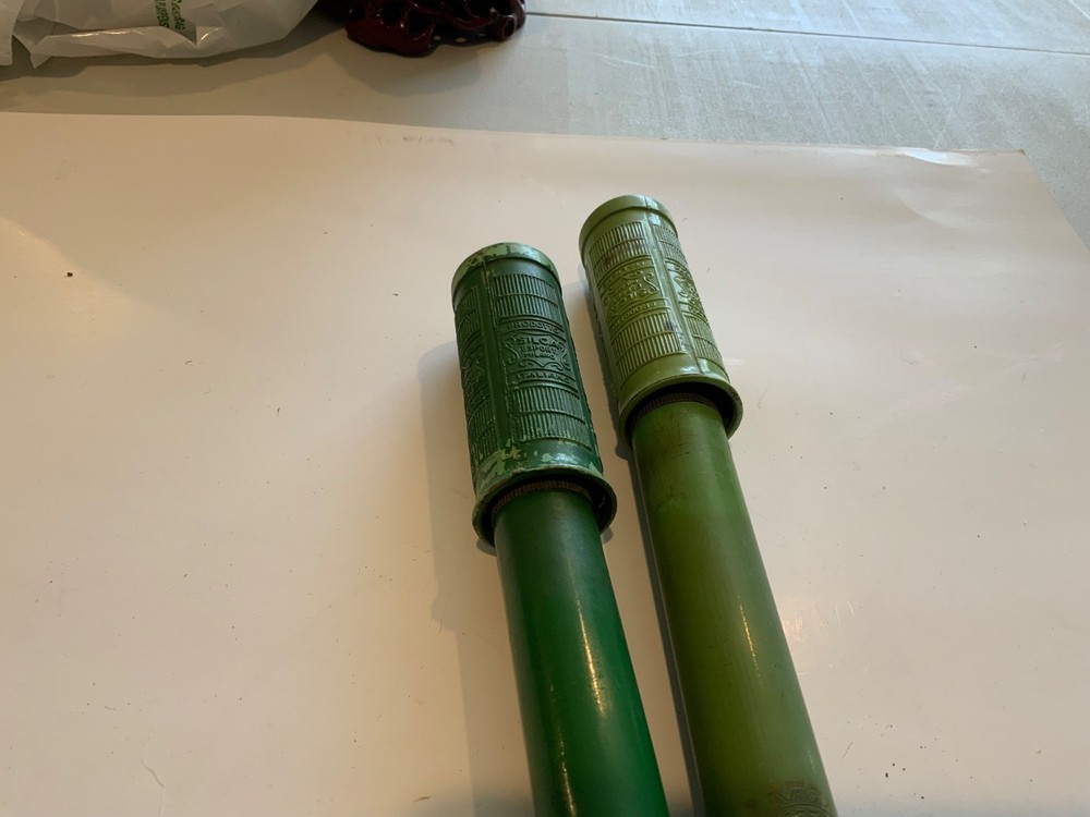 TWO Vintage Silca Impero framefit pump body