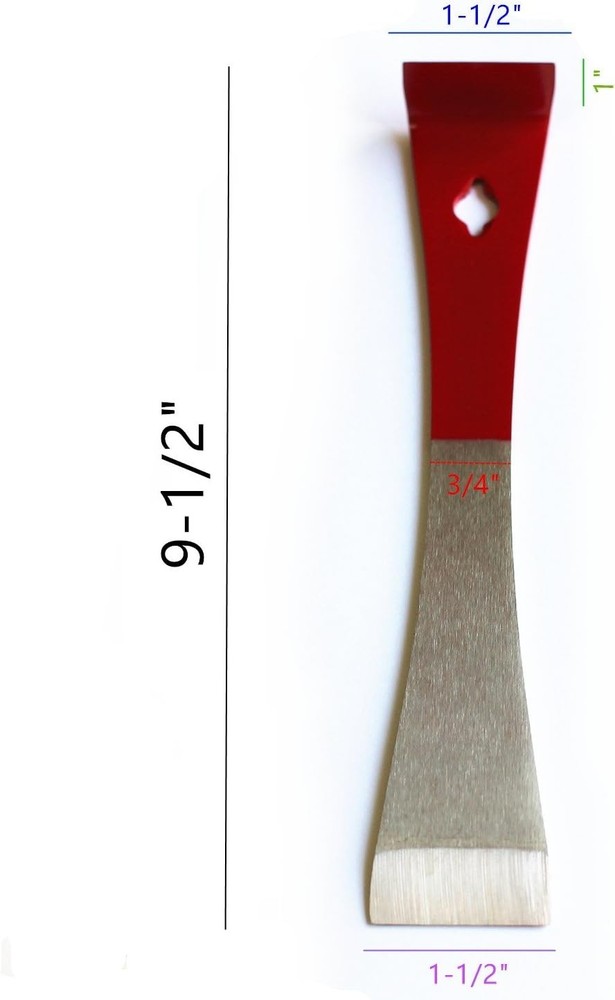 2PCS Stainless Steel Hive Scraper Tools - Essential Beekeeping Hand Tools