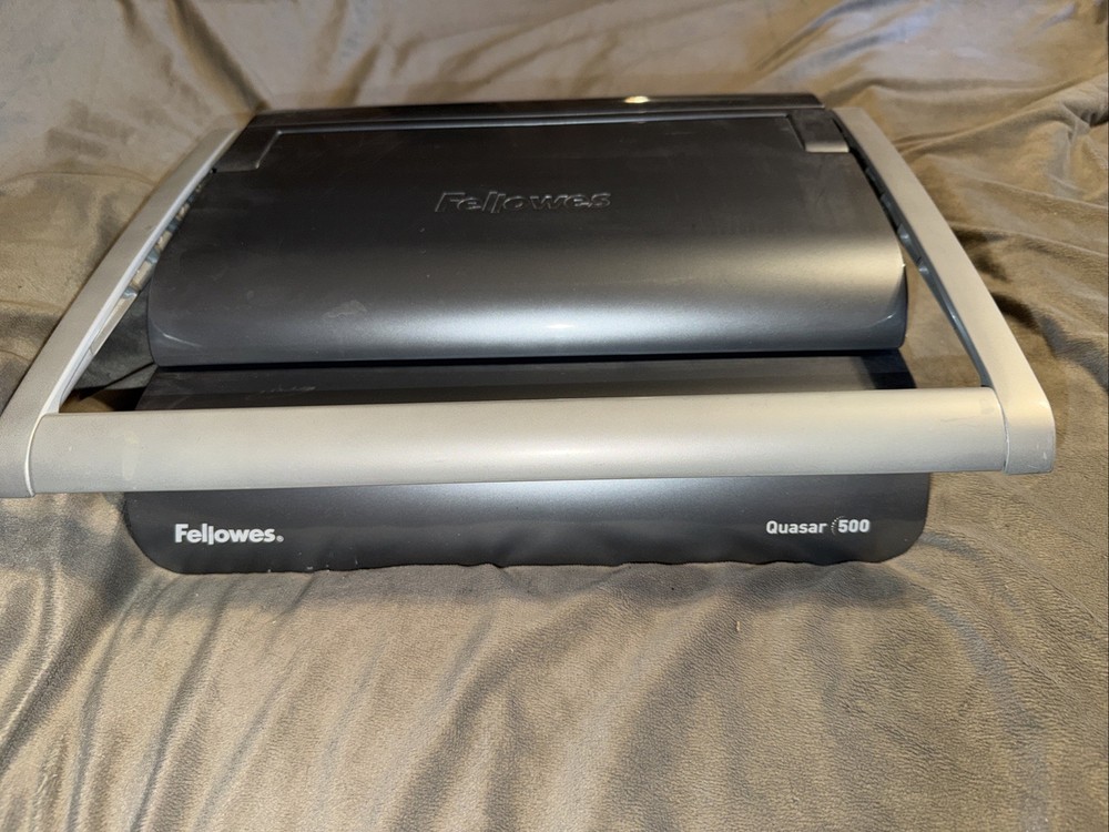 Fellowes Quasar 500 Manual Comb Binding Machine -  CRC 52168