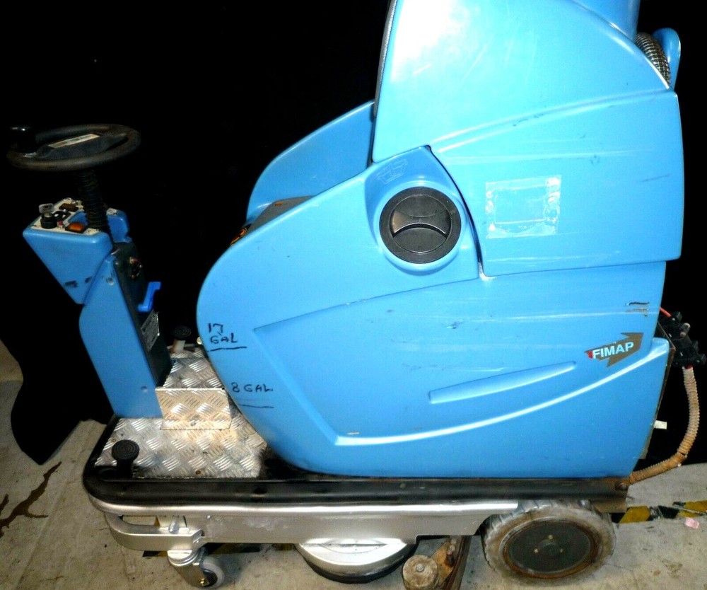 FIMAP Enjoy-365 is a Small Ride-On Scrubbing Machine with 79cm Working Width
