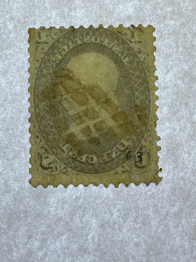 Scott # 63 2024 Scott Catalogue Value $ 45.00