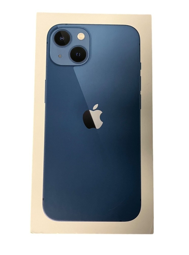 iPhone 13 Box Only (no iPhone) - Blue