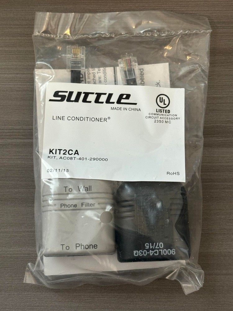 2 Pack SUTTLE Line Conditioner Communication Circuit Accessory KIT2CA New
