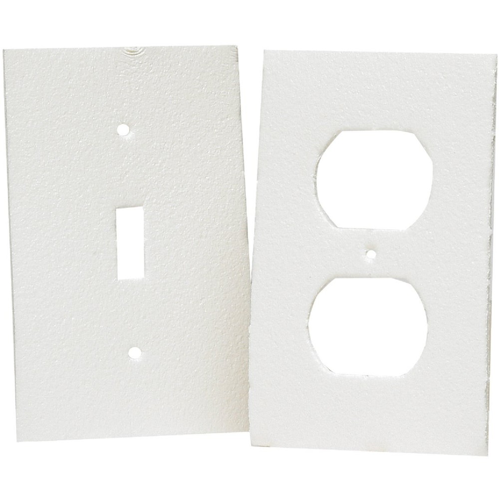 Do it Switch & Wall Plate Insulator OS12HDI SIM Supply, Inc. Plastic White