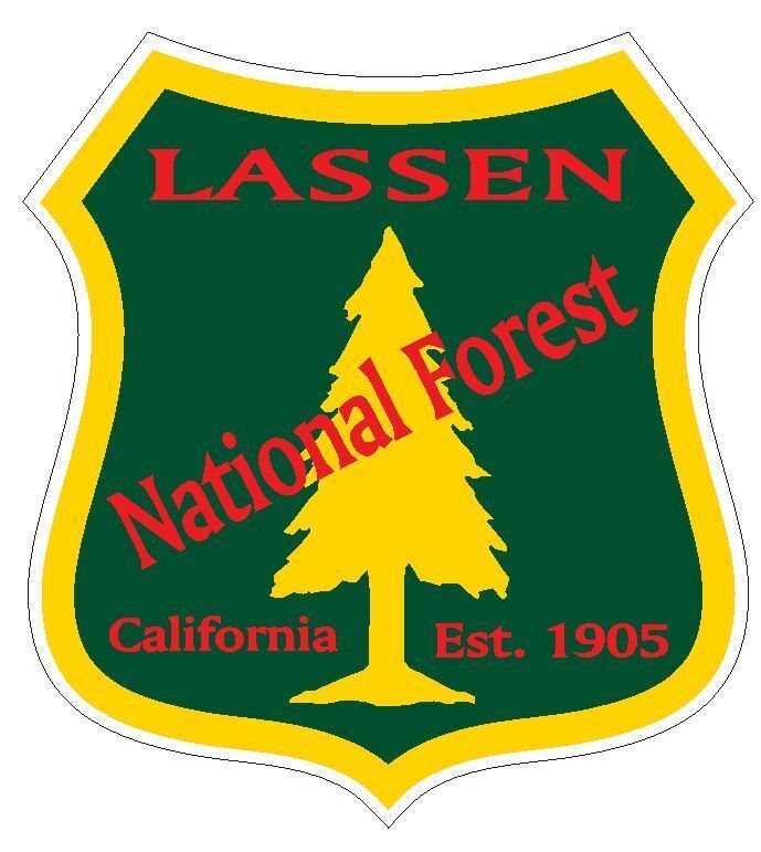 Lassen National Forest Sticker Decal