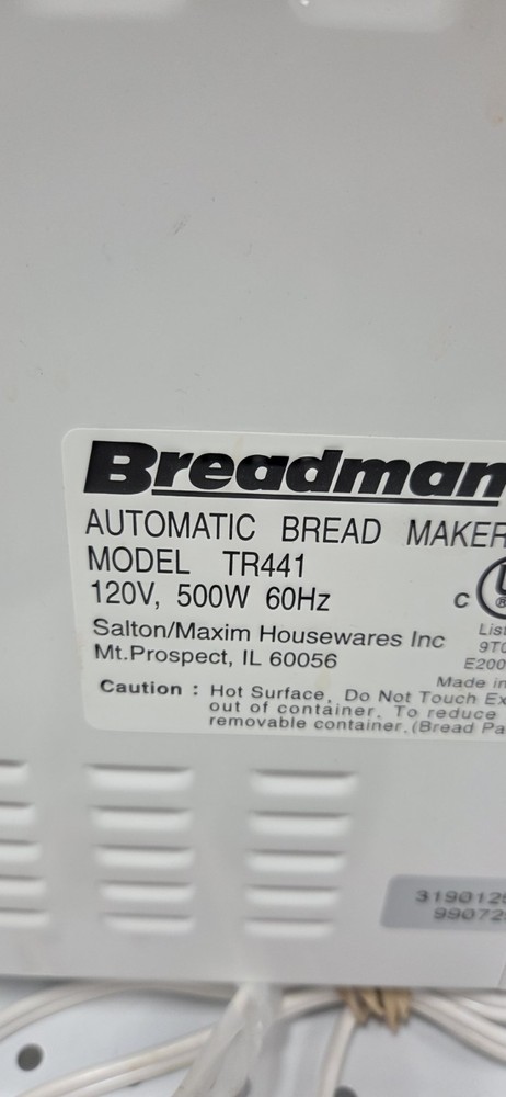 Breadman Bread Machine Paddle TR845 TR441 Kneading Blade Replacement Piece Part
