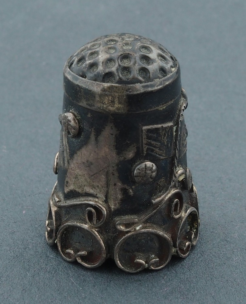 Mexico .925 Silver Thimble 4.7g