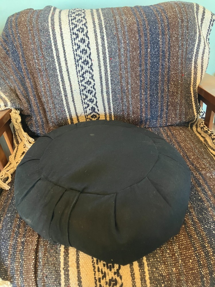 Zafu Meditation Cushion Black