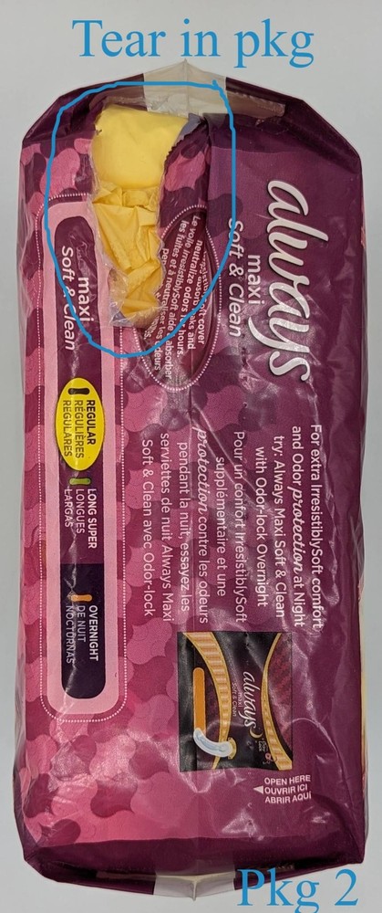 Always Maxi Soft & Clean Regular 22 Count - Discontinued
