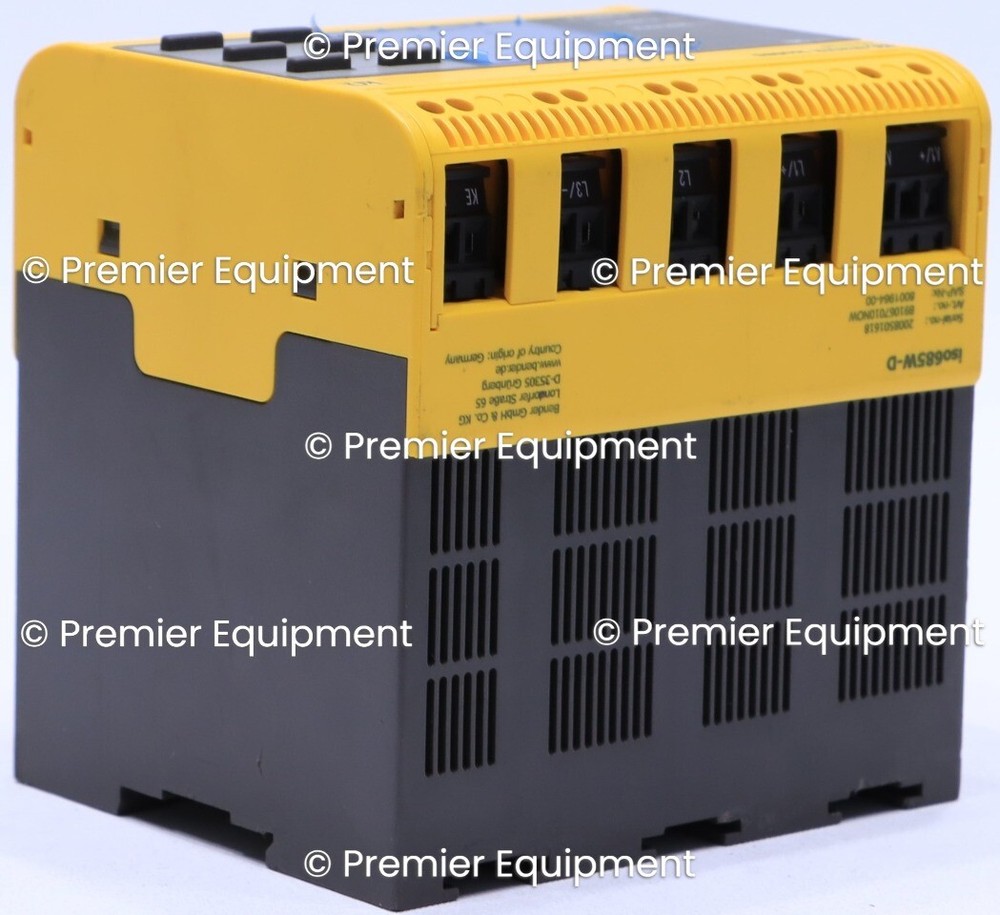 * BENDER ISO685 ISO685W-D FAULT DETECTOR