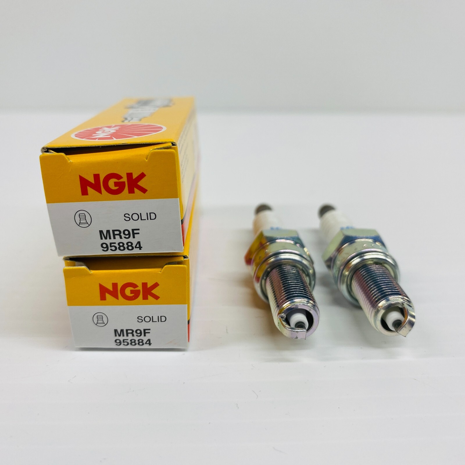 NGK MR9F Spark Plug Two Pack - Polaris OEM 3023173 - RZR Turbo Models Pro XP