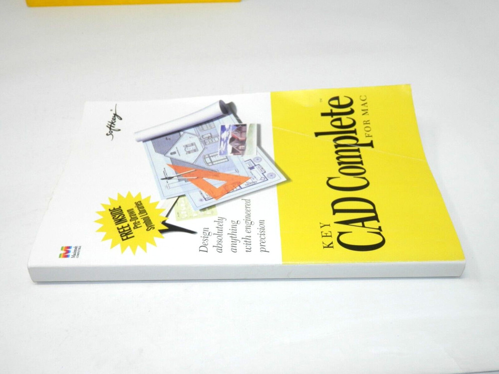 Key CAD Complete for Mac Version 1.5 • 3.5" Floppy Big Box 1994 Vintage Software
