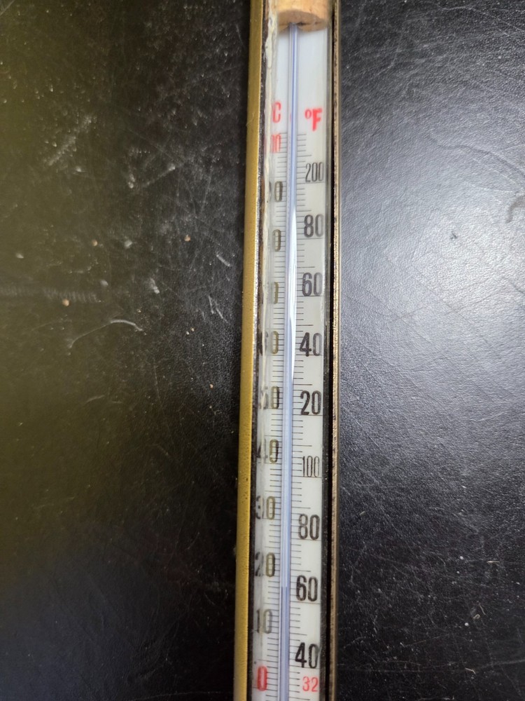 old thermonater brass