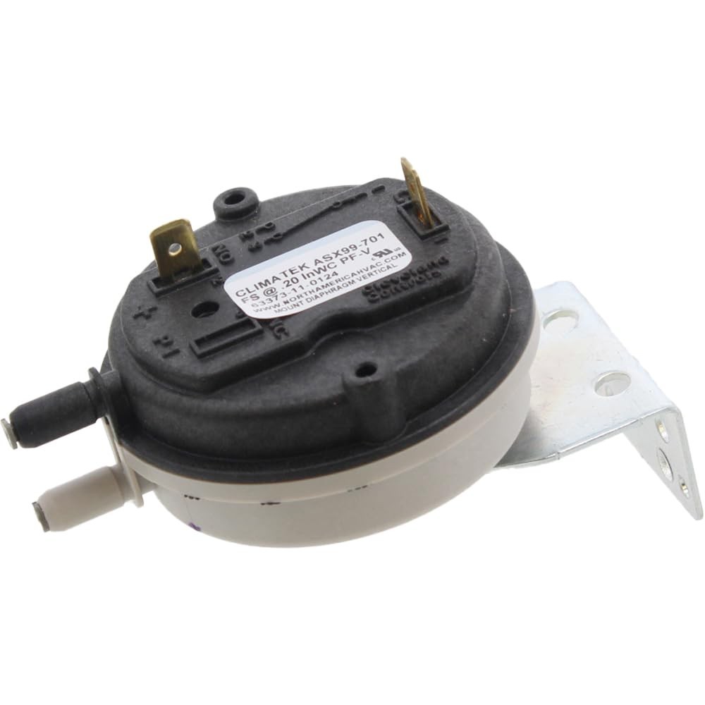 Furnace Air Pressure Switch Replacement Automatic Normally Open Crimp Connector