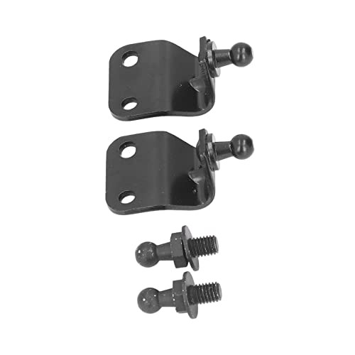 10MM Ball Stud Mounting Bracket, 4 PCS Black Metal Ball Stud Mounting Bracket