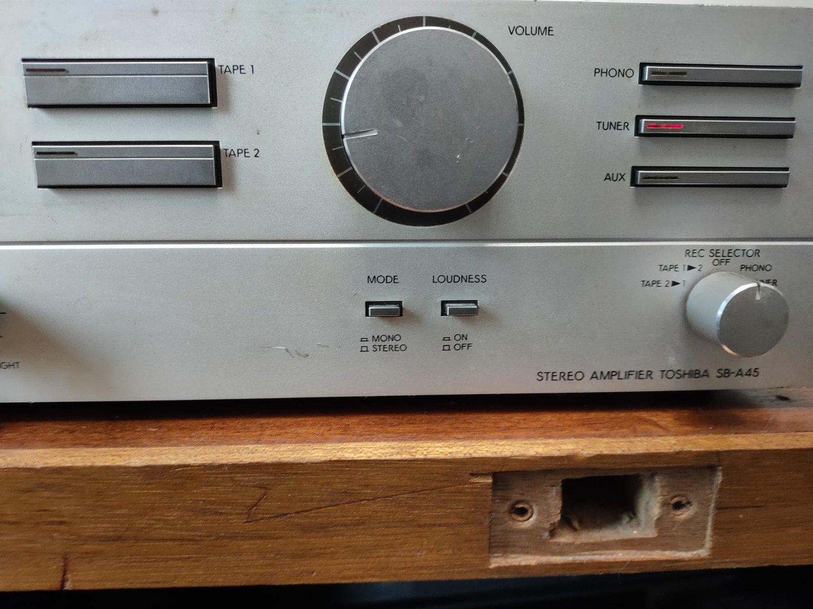 Aurex (Toshiba High End) SB-A45 Integrated HiFi Amplifier 40w + 40w