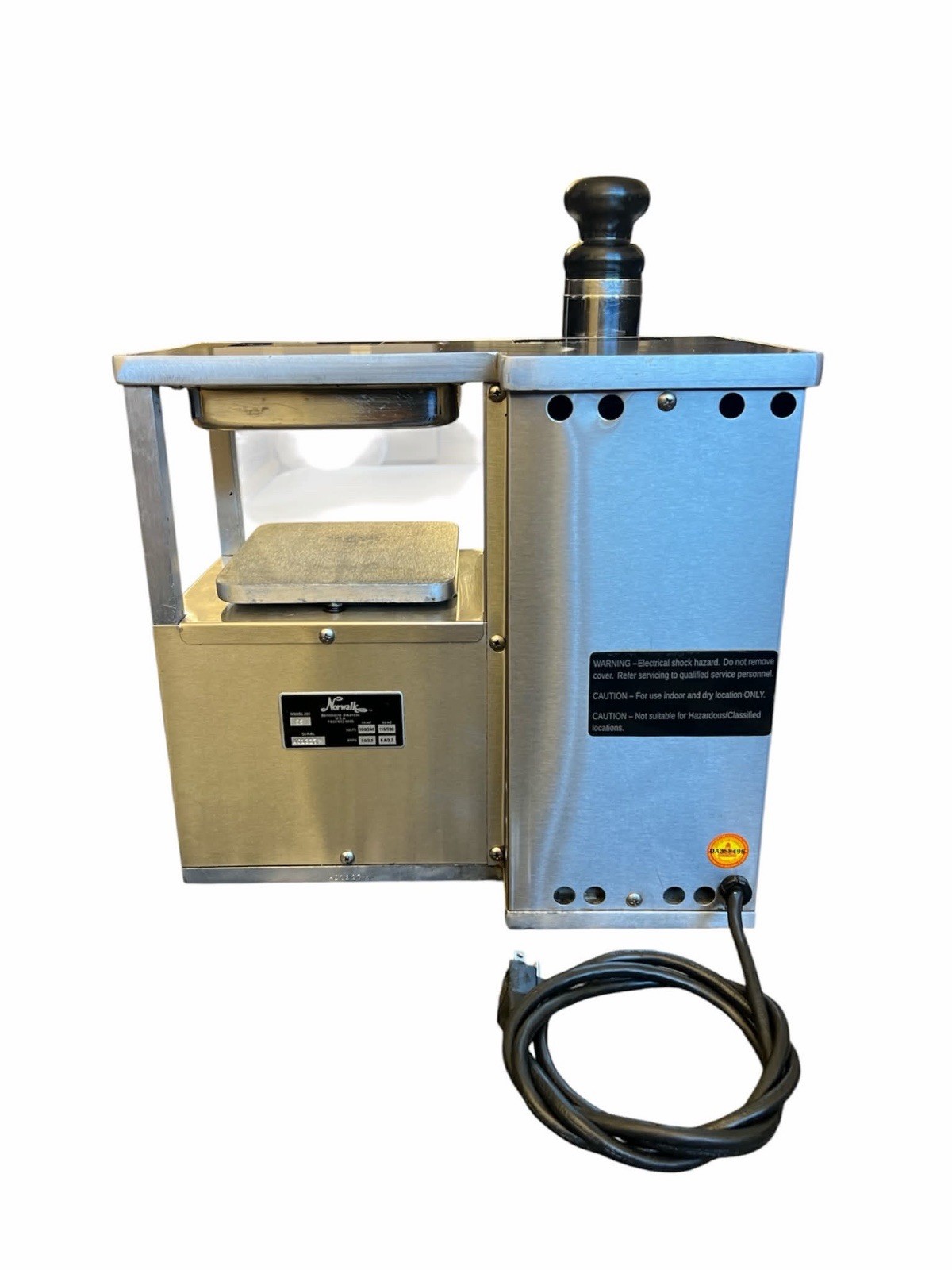 norwalk juicer Model 280 Food Factory & Hydraulic Press Juicer-READ DESCRIPTION