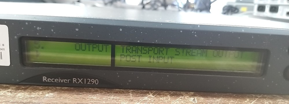 Tandberg RX1290 Dual-IP Receiver Decoder. *READ⬇️*