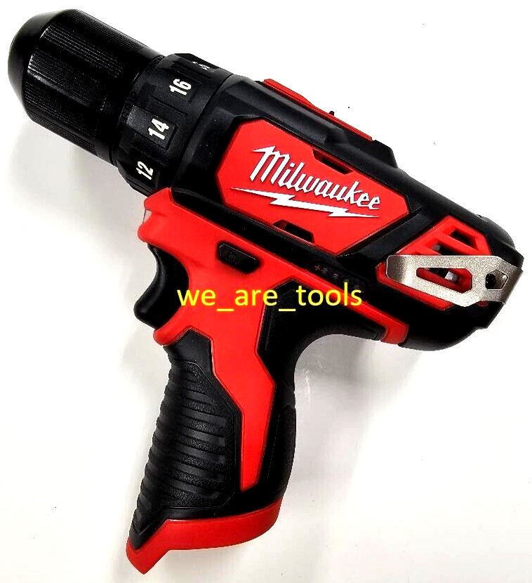 NEW Milwaukee M12 2407-20 3/8" Cordless Drill Driver 12V 12 Volt 2 Speed