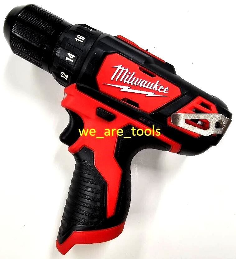 NEW Milwaukee M12 2407-20 3/8" Cordless Drill Driver 12V 12 Volt 2 Speed