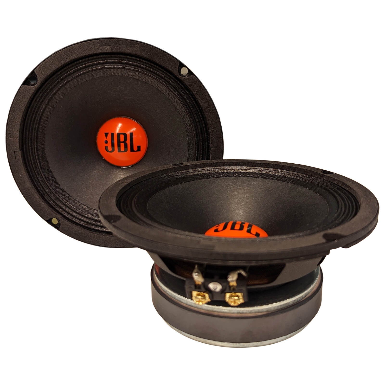 JBL 6.5" 300W Speakers (Pair), 98-2013 Harley Touring Motorcycle Adapter Kit