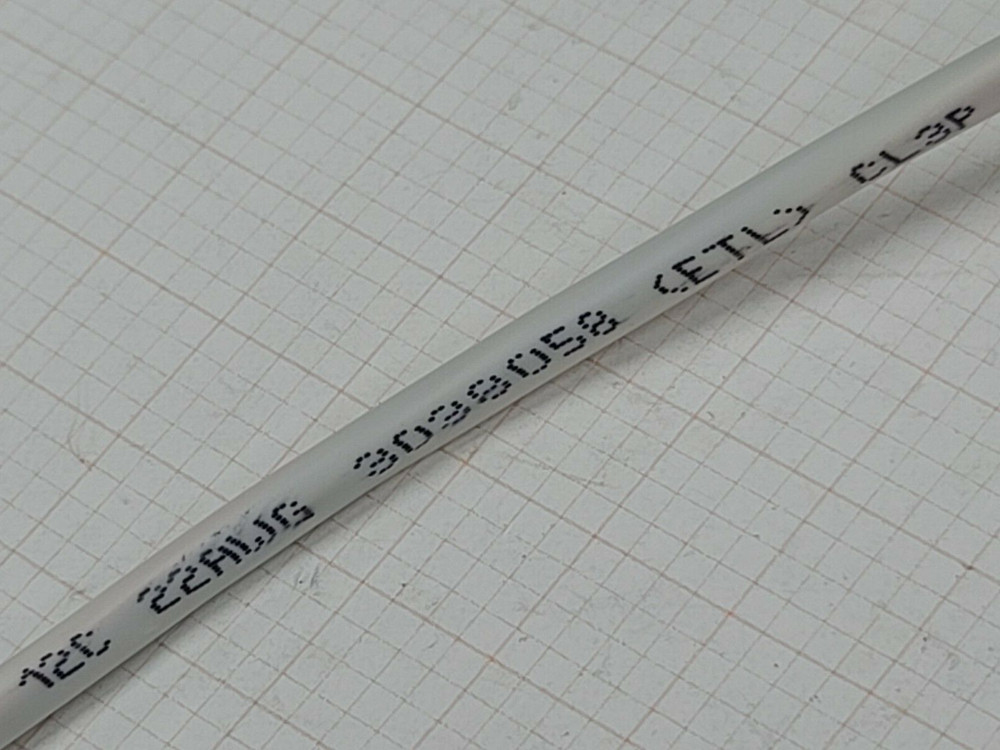 Honeywell Genesis 3109 22/12C Stranded Security/Control Cable Plenum White /50ft