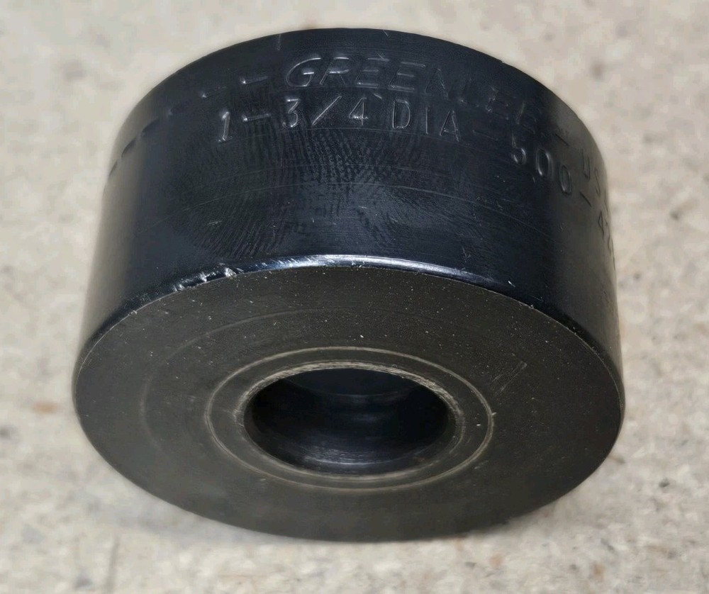Greenlee punch No. 730 - 1 3/4" diameter - knockout