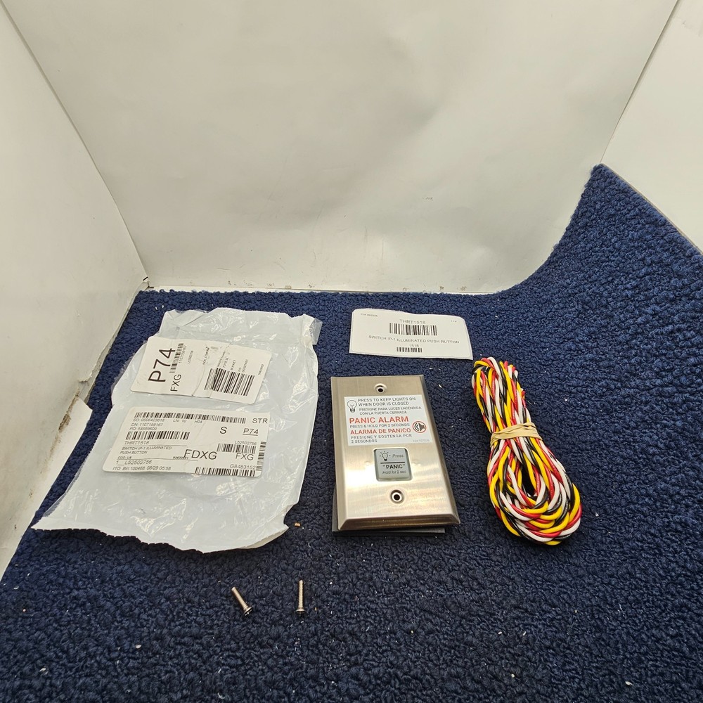 ThermalRite THRT1518: Panic Switch/Panel Assembly, Push Button, Illuminated