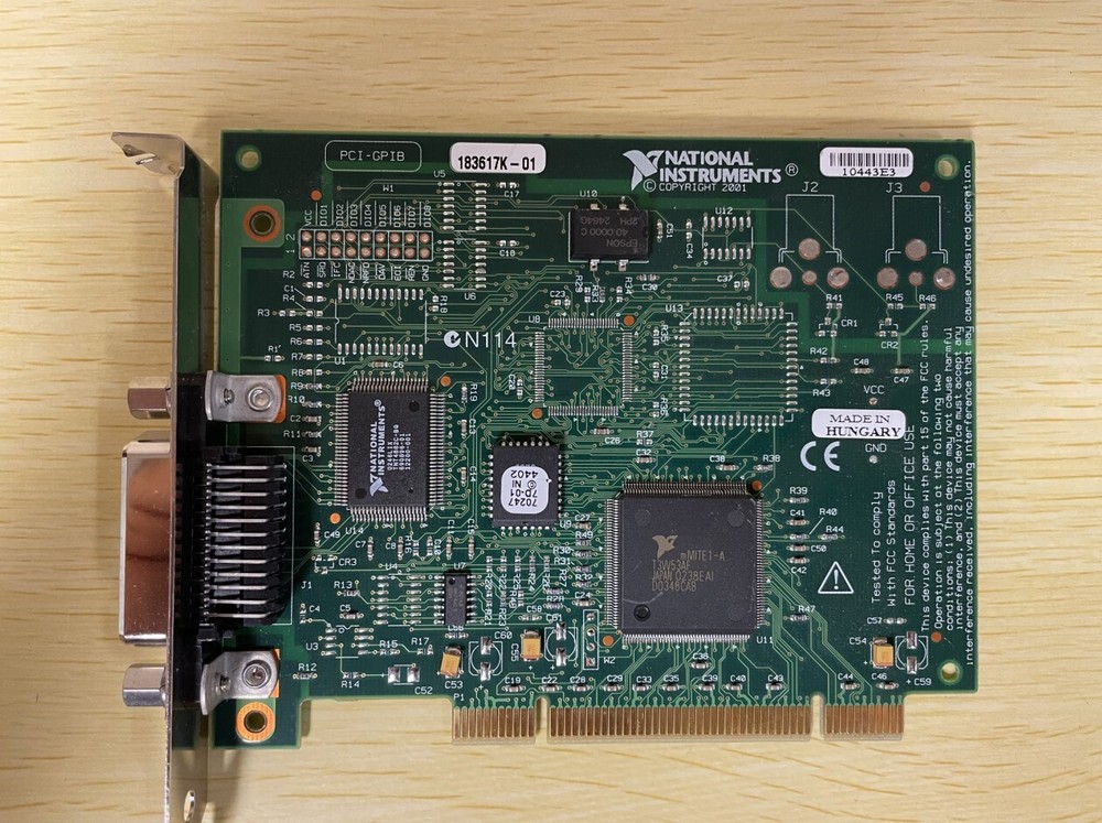 National Instruments 183617K-01 PCI-GPIB PCI Interface Controller Card