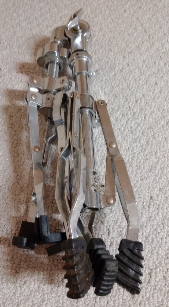 Extended Height Silver Snare Drum Stand 23