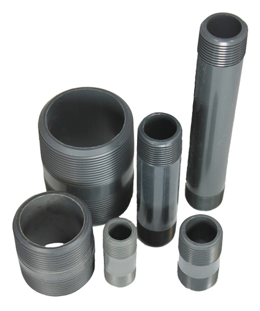 PIPE NIPPLE Galvanized 1" Schedule 40 x CLOSE Thread Both End (TBE)