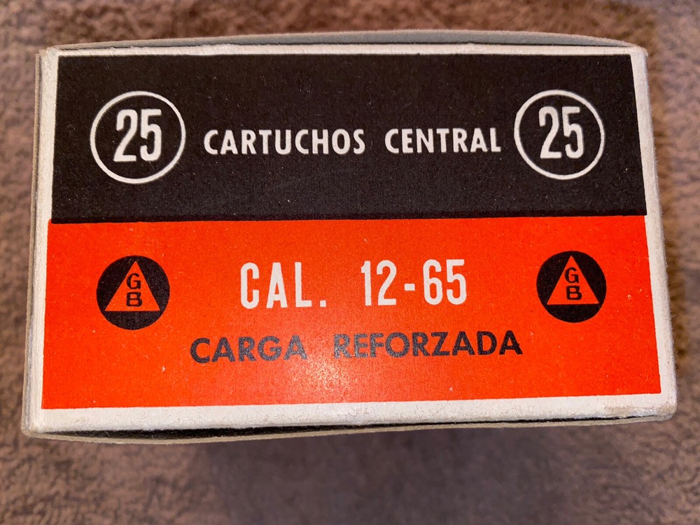SUPER RARE LA MARCA SHOT SHELL BOX From Spain!Awesome Graphics,Great Shape