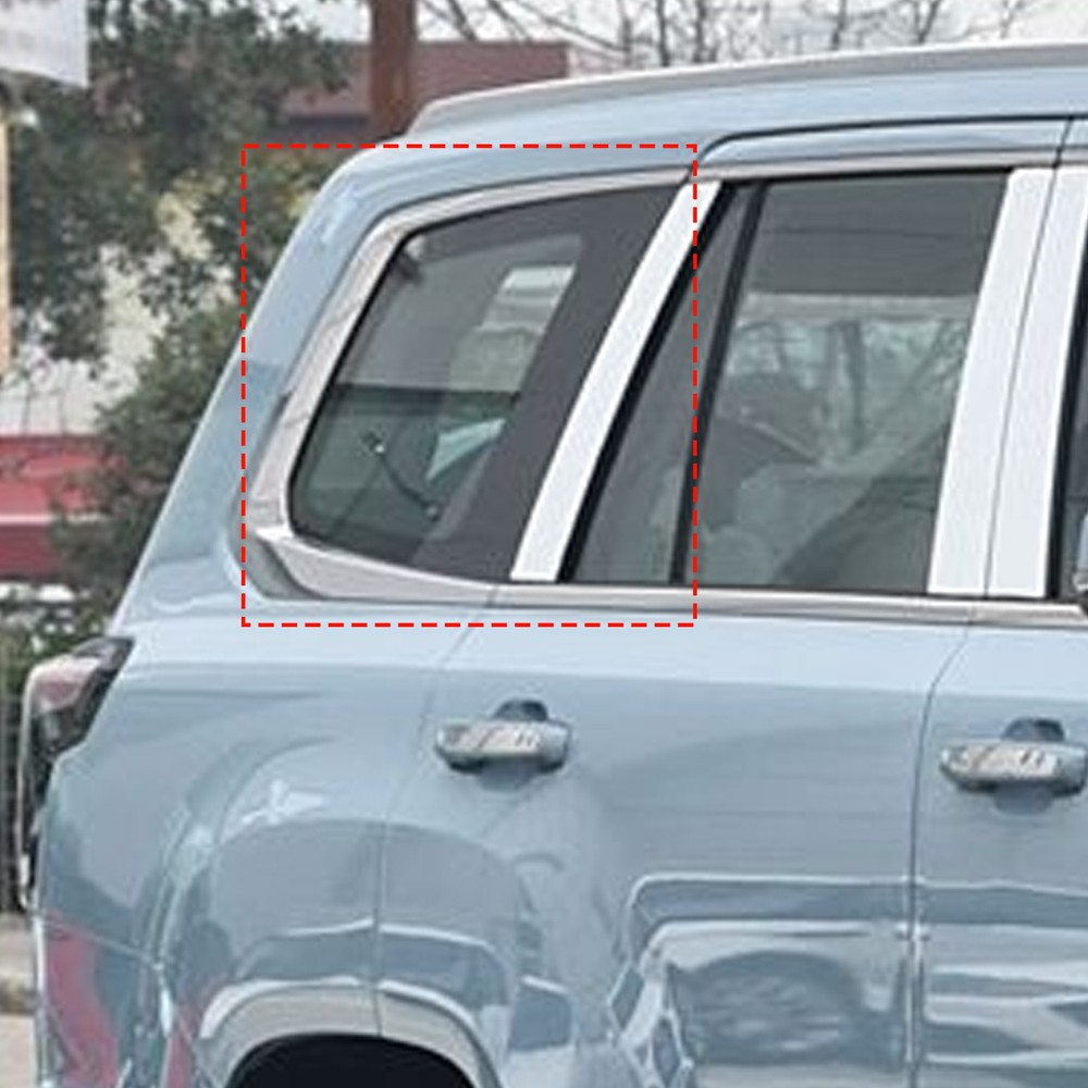 2PCS Black Tailgate Window Package Bag For BJ60 2022+