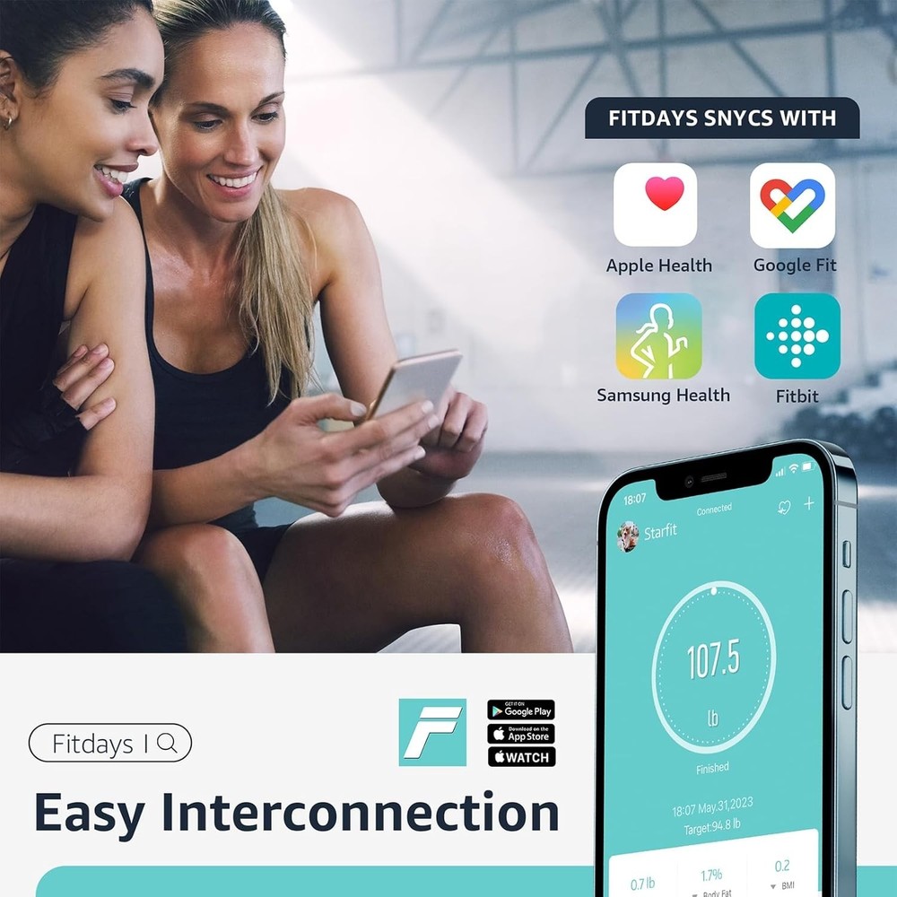Digital Bathroom Smart Scale
