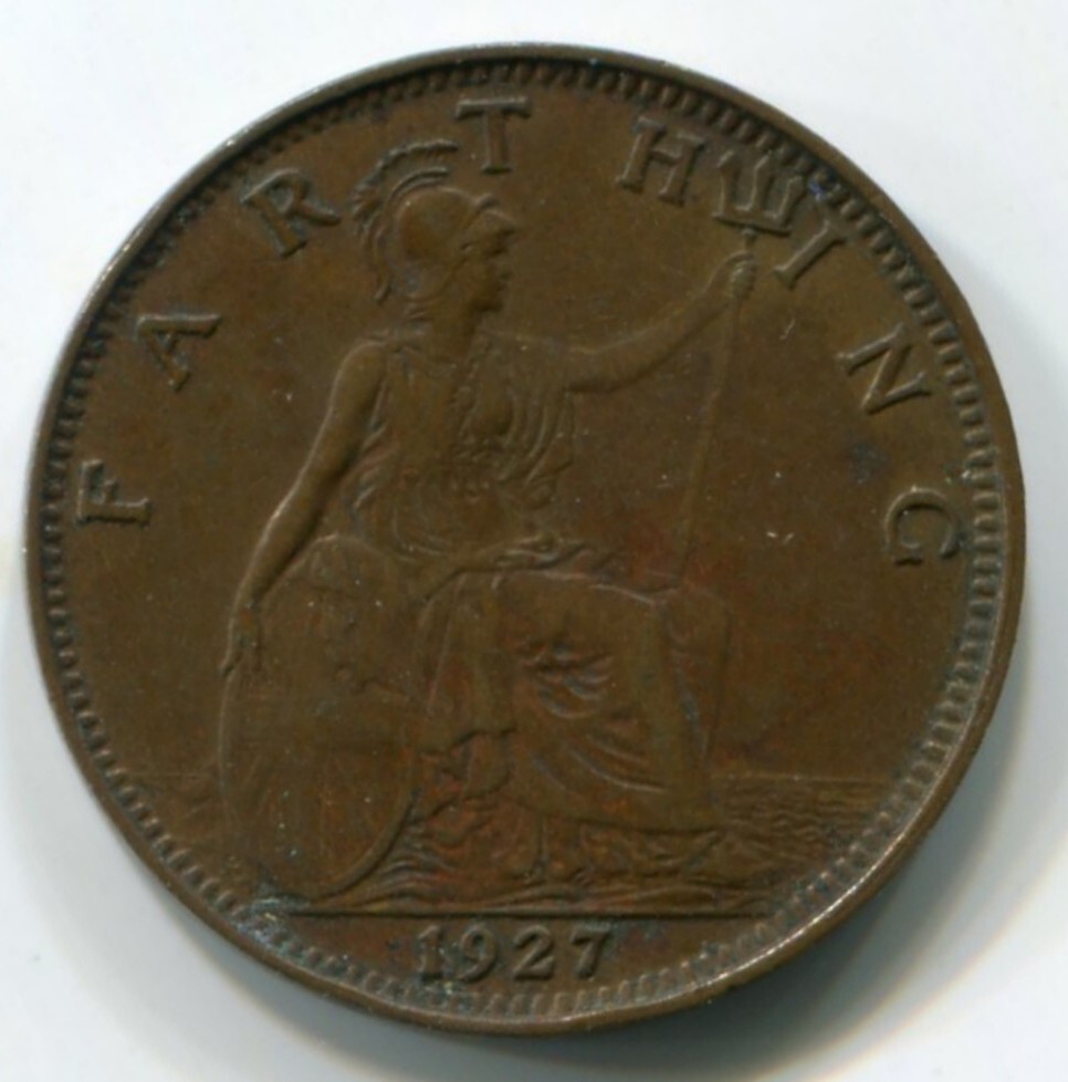 Foreign Coin - Great Britain - One Farthing 1927