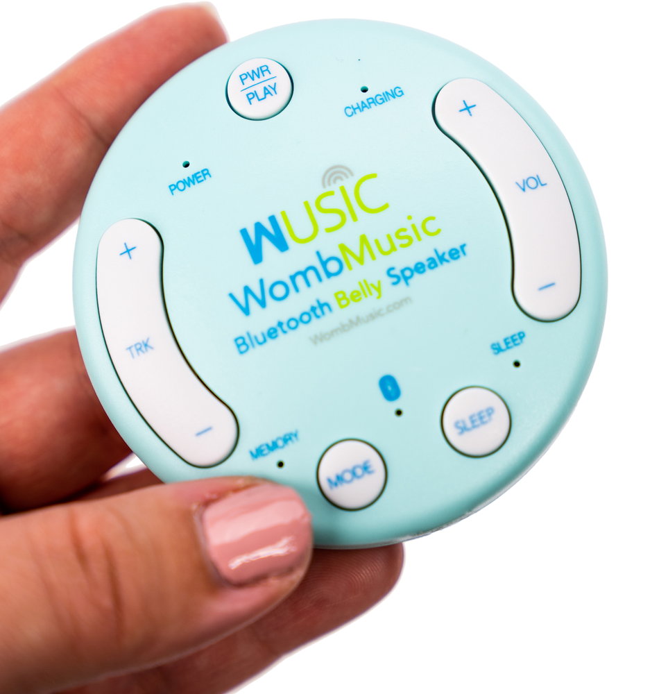 Wireless Womb Music Bluetooth Belly Speaker by Wusic