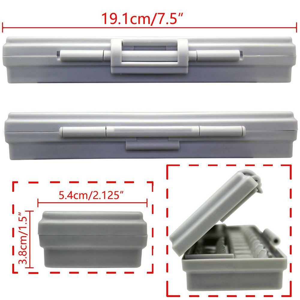 2pcs AideTek BOXALL40 Enclosure Surface Mount Components Assorted IC chips Box