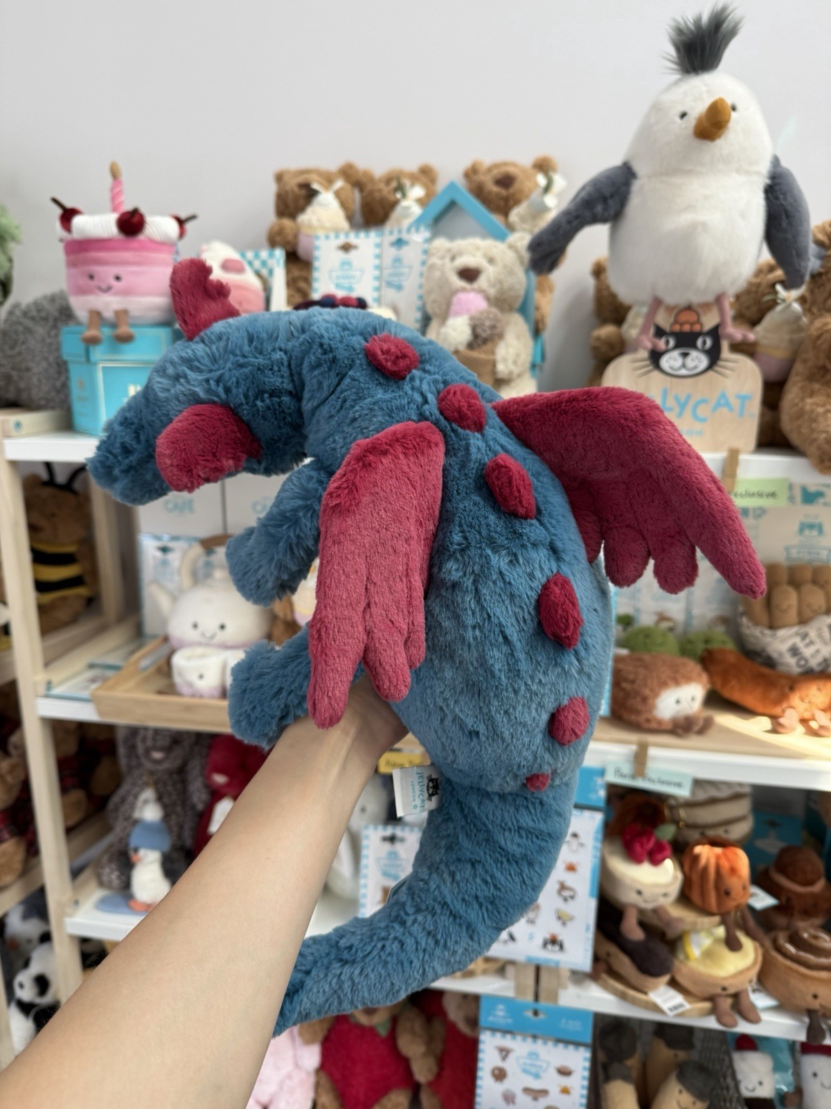 Jellycat Dexter Dragon Large. Brand new with tag