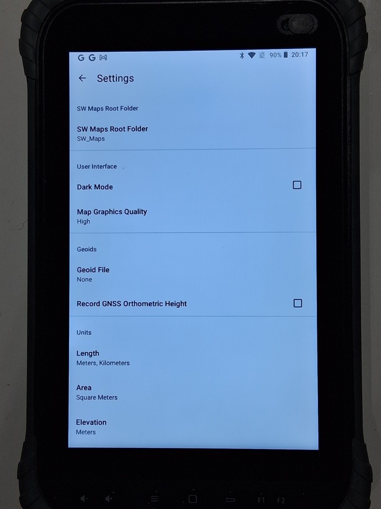 Juniper Systems CEDAR CT8. Sleek & Rugged Designed With SW Maps Installed.
