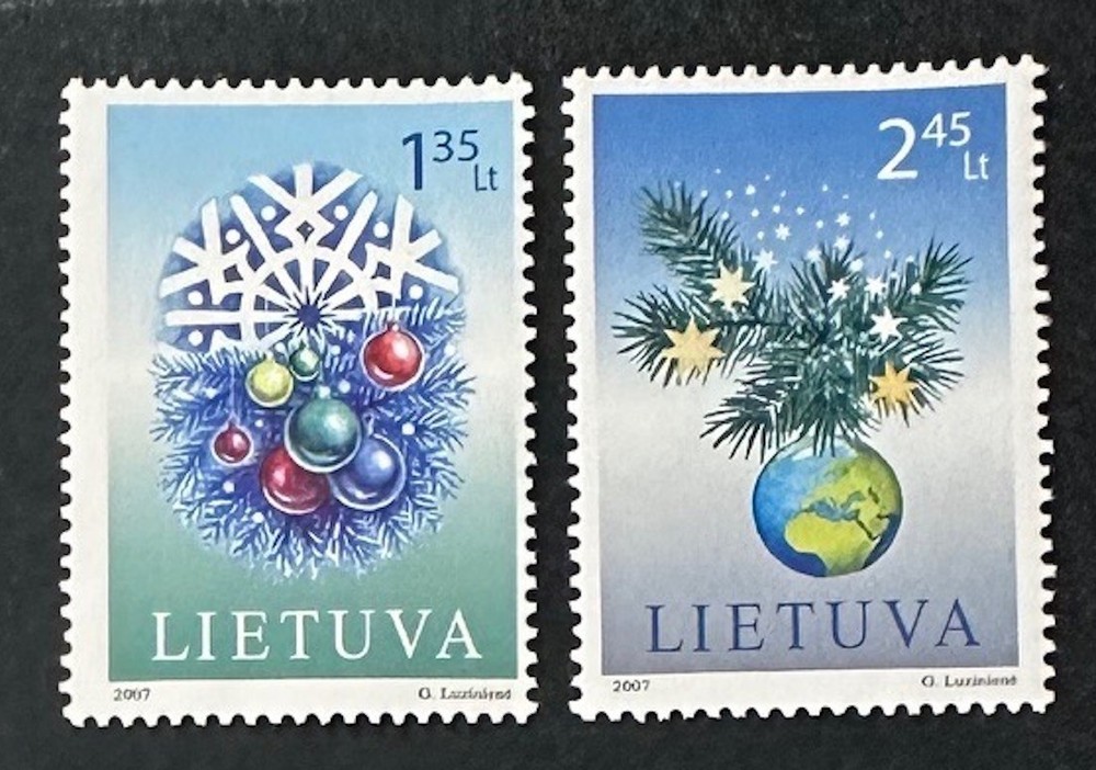 LITHUANIA  904 - 905   Lovely  Mint  NEVER  Hinged    Set