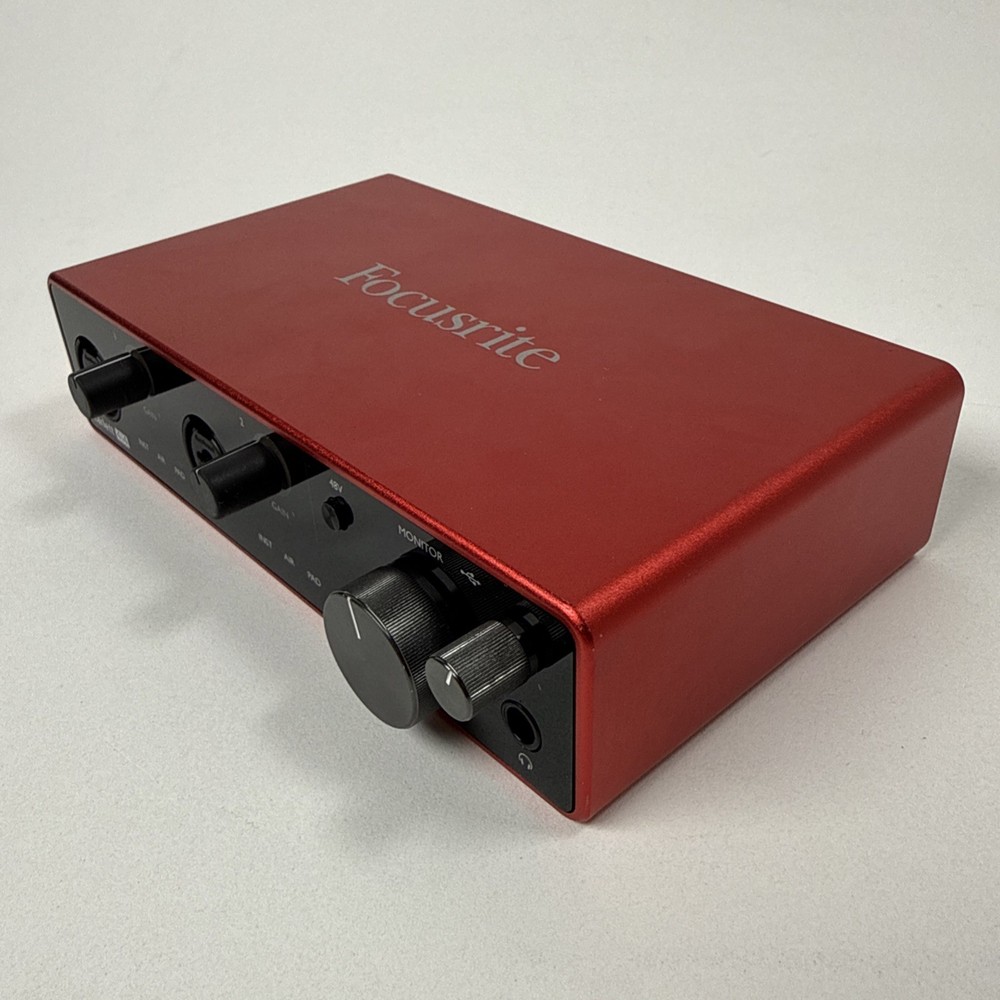 Focusrite Scarlett 4i4 3rd Gen USB Audio Interface Tested Working