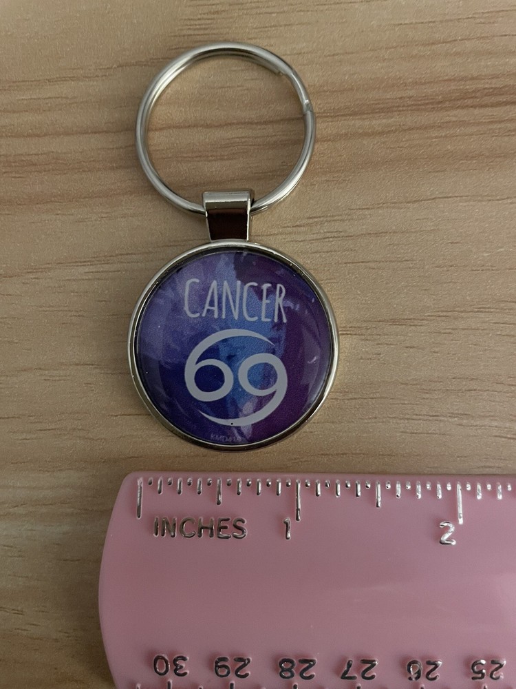 Astrology Cancer Keychain